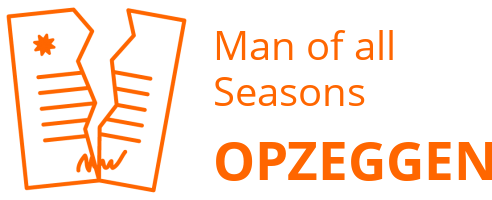 Man of all Seasons opzeggen