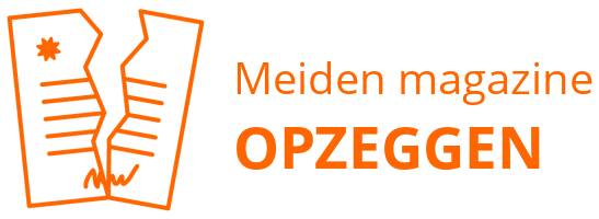 Meiden magazine opzeggen