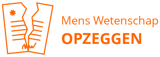 Mens Wetenschap opzeggen