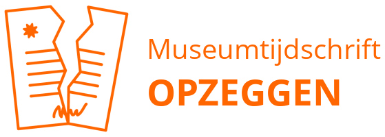 Museumtijdschrift opzeggen