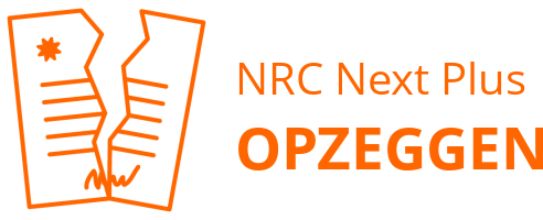 NRC Next Plus opzeggen