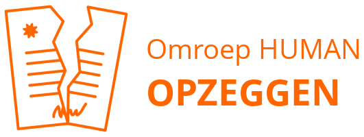 Omroep HUMAN opzeggen