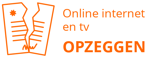 Online internet en tv opzeggen