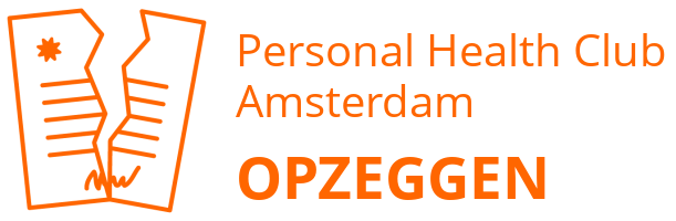 Personal Health Club Amsterdam opzeggen