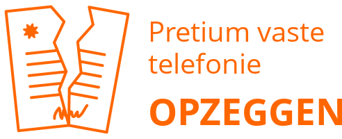 Pretium vaste telefonie opzeggen