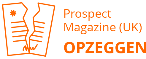Prospect Magazine (UK) opzeggen