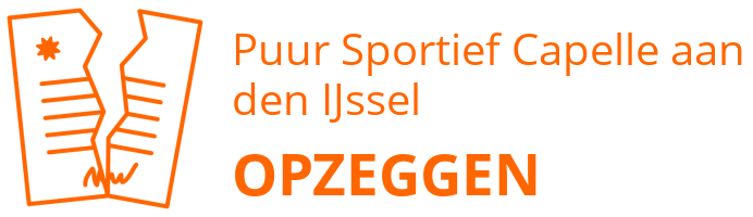 Puur Sportief Capelle aan den IJssel opzeggen
