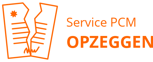 Service PCM opzeggen