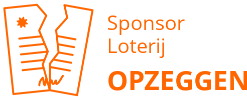 Sponsor Loterij (heet nu de Vriendenloterij) opzeggen