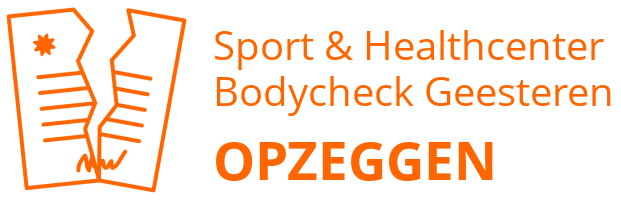 Sport & Healthcenter Bodycheck Geesteren opzeggen