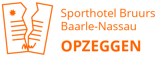 Sporthotel Bruurs Baarle-Nassau opzeggen