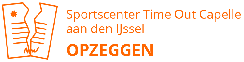 Sportscenter Time Out Capelle aan den IJssel opzeggen