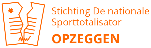 Stichting De nationale Sporttotalisator opzeggen