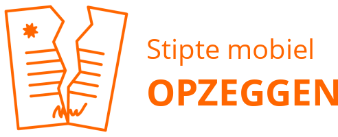 Stipte mobiel opzeggen