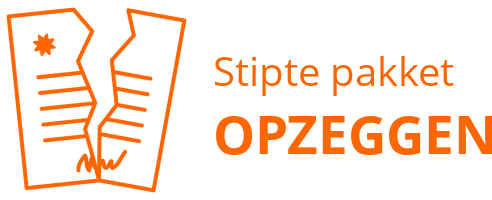 Stipte pakket opzeggen