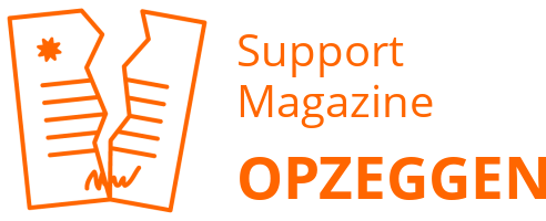 Support Magazine opzeggen