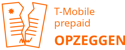 T-Mobile prepaid (heet nu odido) opzeggen