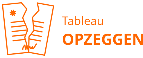 Tableau opzeggen