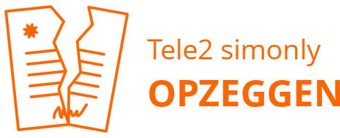 Tele2 simonly (heet nu Odido) opzeggen