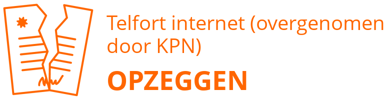 Telfort internet (overgenomen door KPN) opzeggen