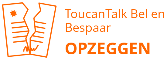 ToucanTalk Bel en Bespaar  opzeggen