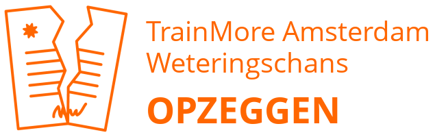 TrainMore Amsterdam Weteringschans opzeggen
