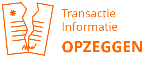 Transactie Informatie opzeggen