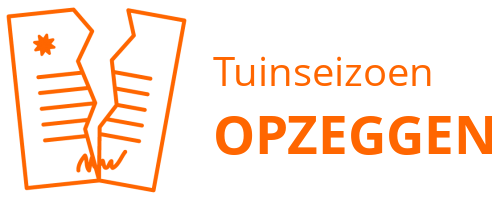 Tuinseizoen opzeggen