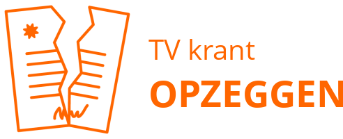 TV krant opzeggen