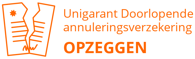 Unigarant Doorlopende annuleringsverzekering opzeggen