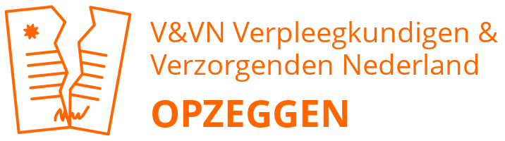 V&VN Verpleegkundigen & Verzorgenden Nederland opzeggen