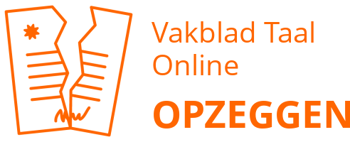 Vakblad Taal Online opzeggen