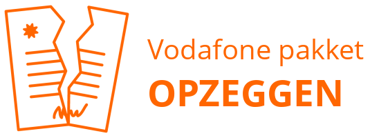 Vodafone pakket opzeggen