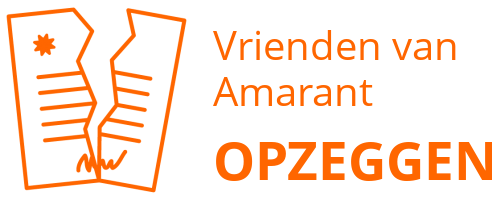 Vrienden van Amarant opzeggen