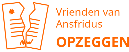 Vrienden van Ansfridus opzeggen