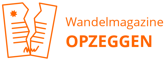 Wandelmagazine opzeggen