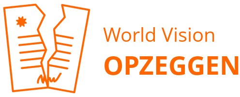 World Vision opzeggen