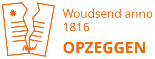 Woudsend anno 1816  opzeggen