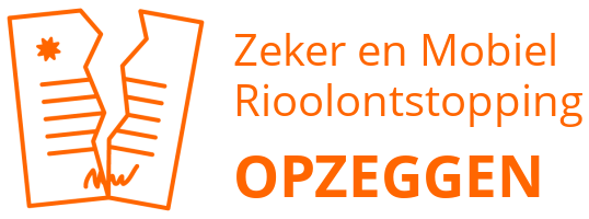 Zeker en Mobiel Rioolontstopping opzeggen