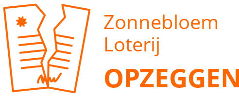 Zonnebloem Loterij opzeggen